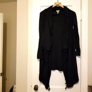 Matilda Jane high-low black sweater